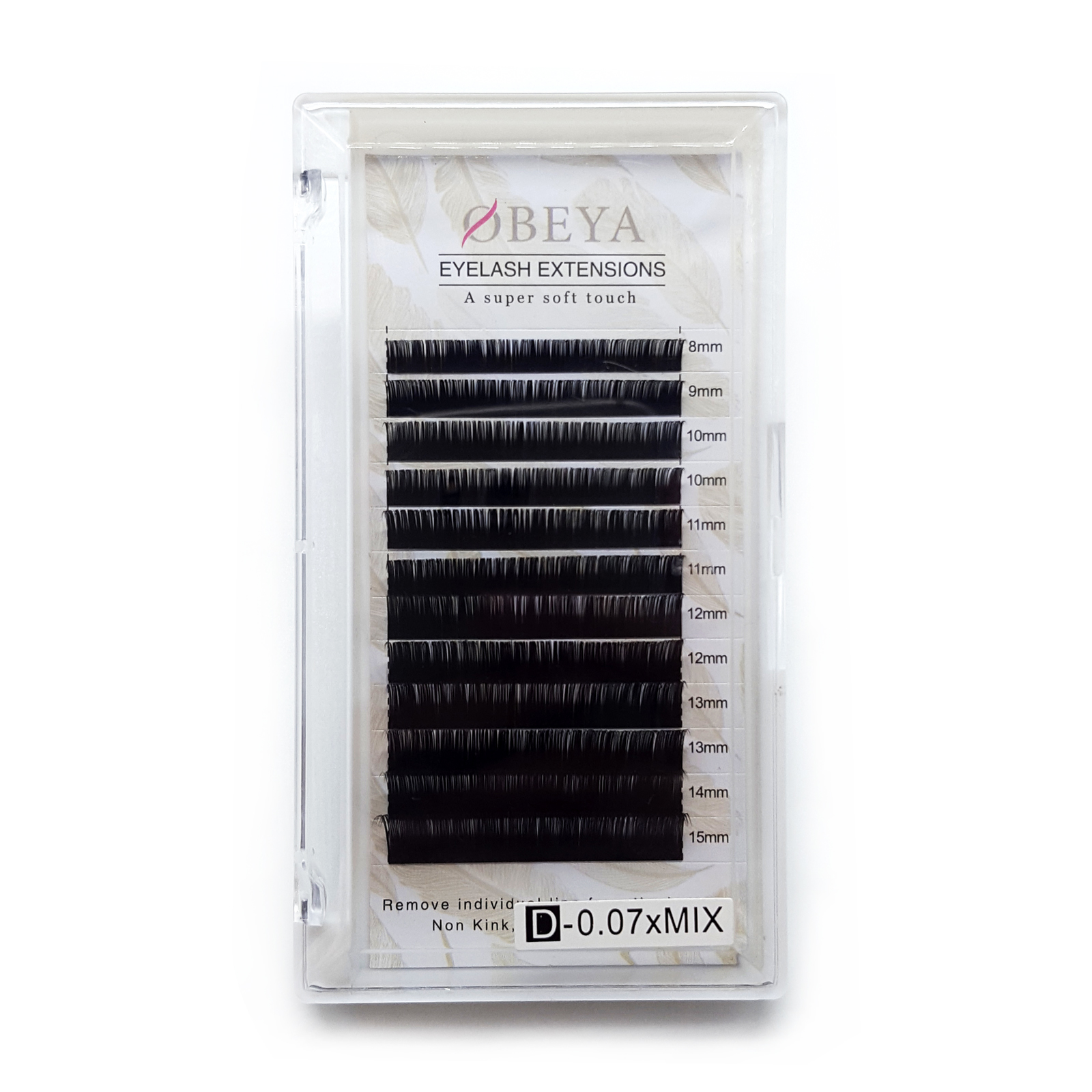 Individual Lashes Vendor Supply Eyelash Extension with Private Label Korea PBT Fiber/Silk Volume Lashes YY14